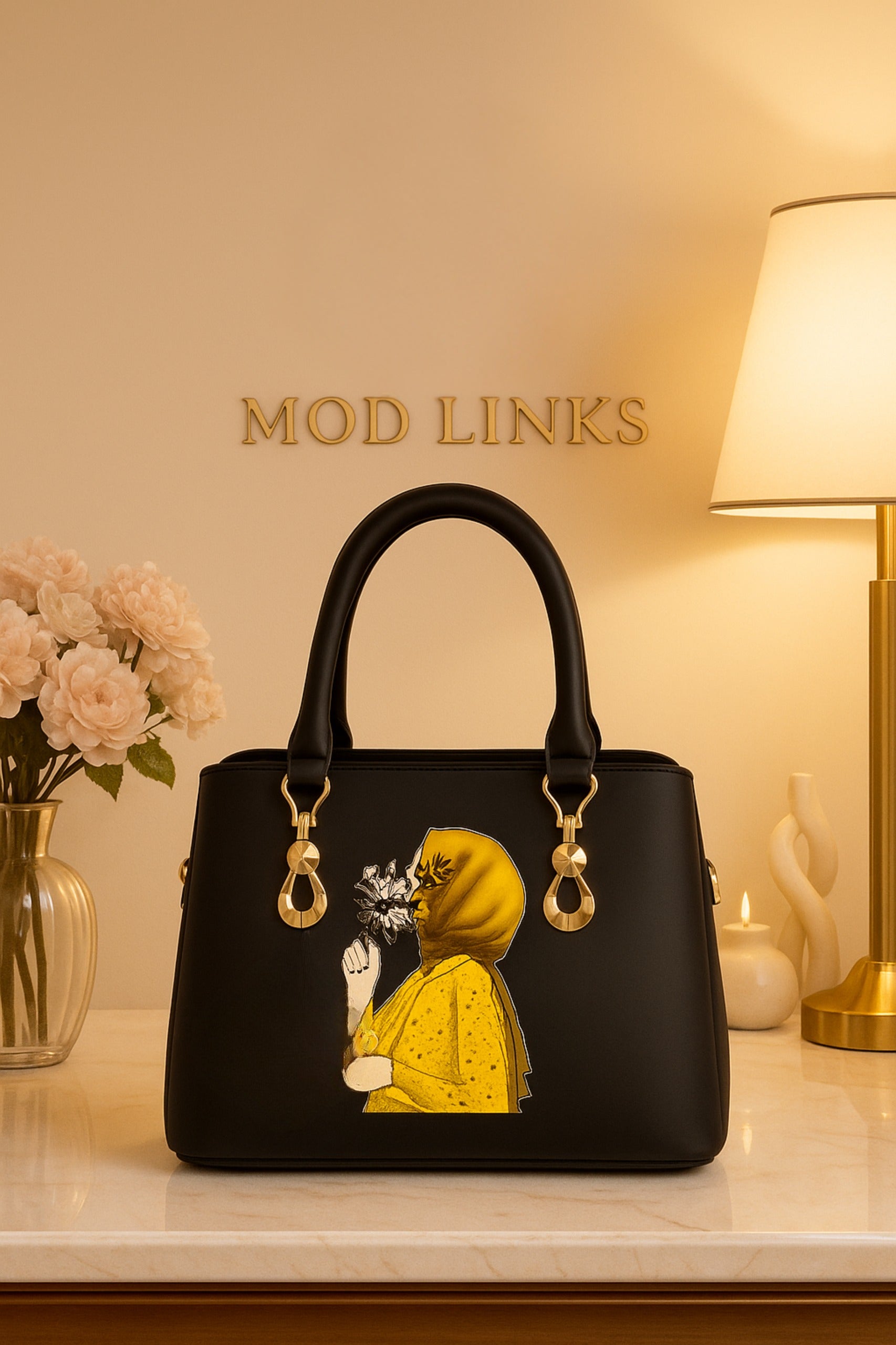 Golden Muse Handbag